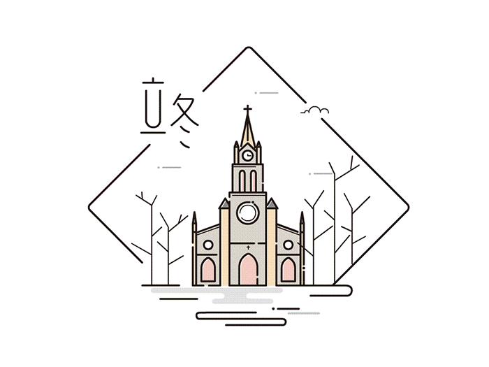 二十四节气第一个节气绘画,二十四节气的图画大全