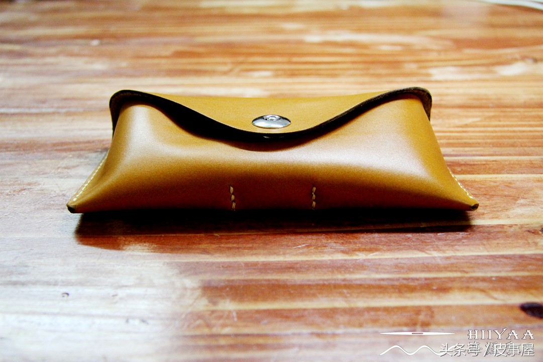 新手也可以做的眼镜皮套教程