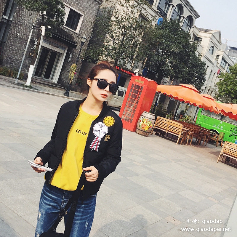 男友风oversize外套,棒球服男友风外套