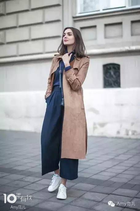 终于把“身长腿短”给破了,高腰和裤长是最好的解药!