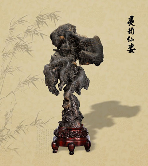 灵璧石真品价值图片,一块灵璧石值多少钱