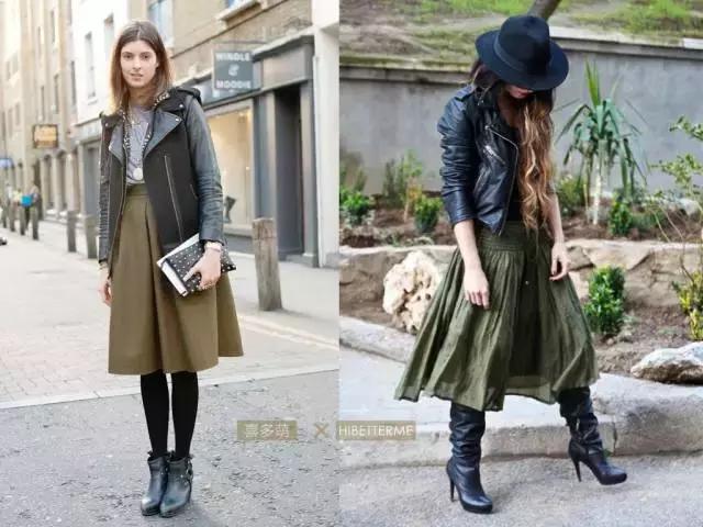 冬天怎么穿裙子好看又不冷,冬天裙子怎么穿超好看