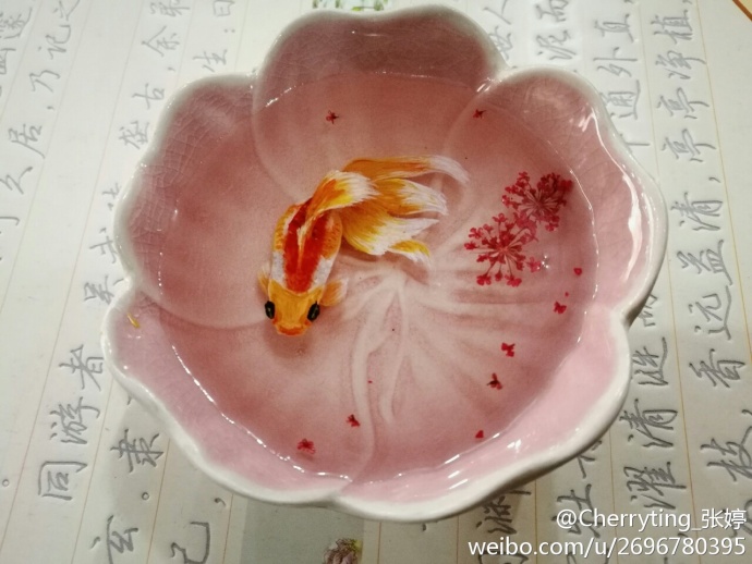 人美,竟连作品也妙致毫巅!手工永生花见证爱情,树脂画几乎逼真