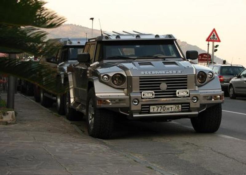 这些汽车比较霸气,随随便便压扁超跑轿车