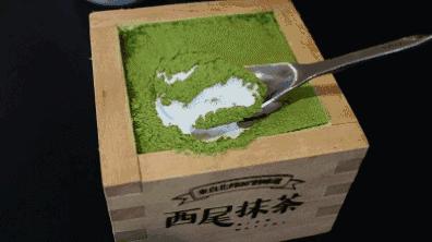 抹茶分层的乳酪蛋糕抹茶控看过来,抹茶控巧克力控看过来