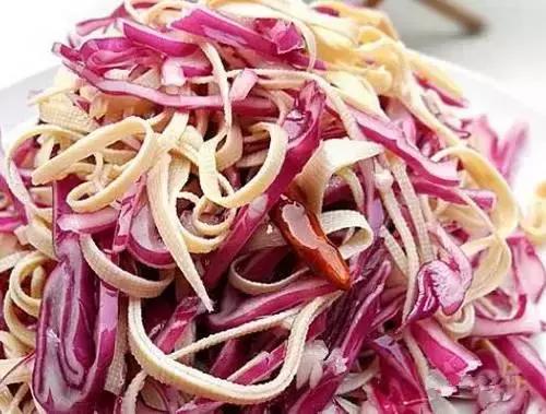 凉拌紫甘蓝菜的做法大全,紫甘蓝馒头不变色做法教程