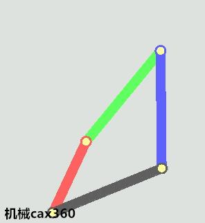 机械设计中的铰链四杆机构,铰链四杆机构设计中的可调整参数
