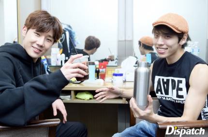 「Infinite」「分享」170113这能量,要给你的吗?”圣圭X东雨音乐剧Talk