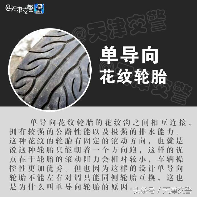 轮胎非对称花纹优缺点,各种轮胎花纹图片大全