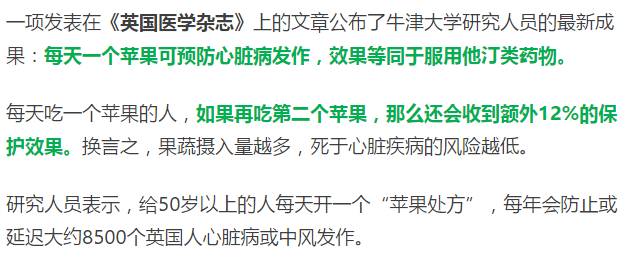 辟谣特工队｜水果真的有这么万能吗？