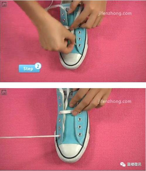 鞋带的花样系法简单又好看,鞋带的漂亮穿法