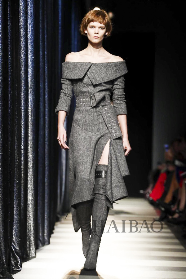 浪漫与柔媚的无限延伸！Monse2017秋冬女装秀，海报网带你亲临2017秋冬纽约时装周