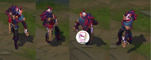 lol腥红之月烬皮肤视频展示,lol新皮肤烬特效