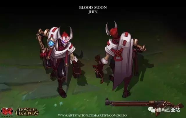 lol猩红皮肤,lol烬腥红之月皮肤