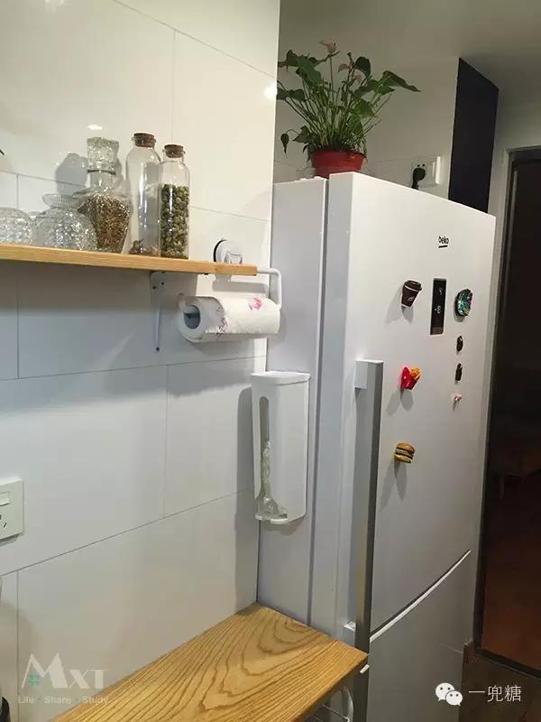 4平米小厨房变8平方,二手房改造开放式厨房