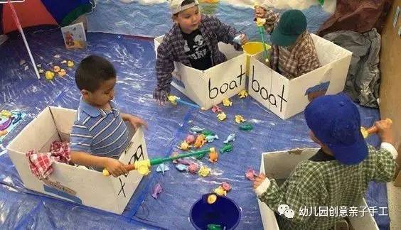 彩泥儿童简单手工轮船,幼儿园纸皮海盗船手工