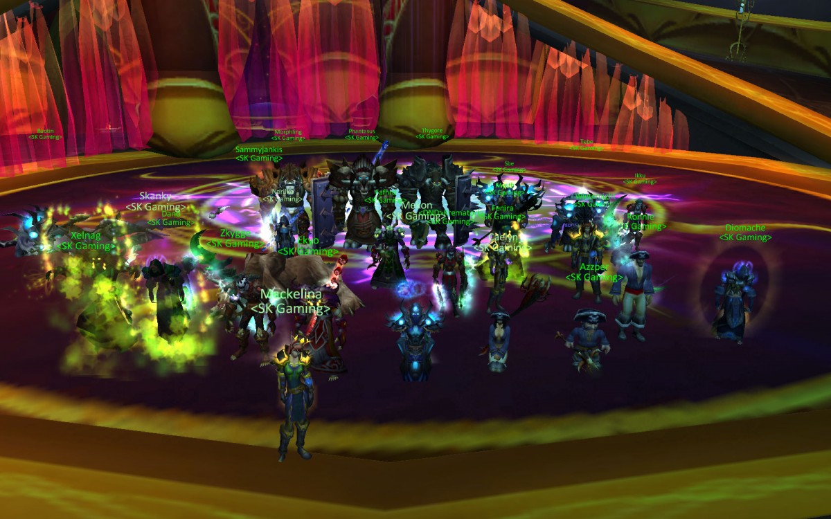 王权没有永恒什么梗,魔兽世界公会首杀战