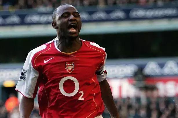 阿森纳铁血队长维埃拉,铁血领袖