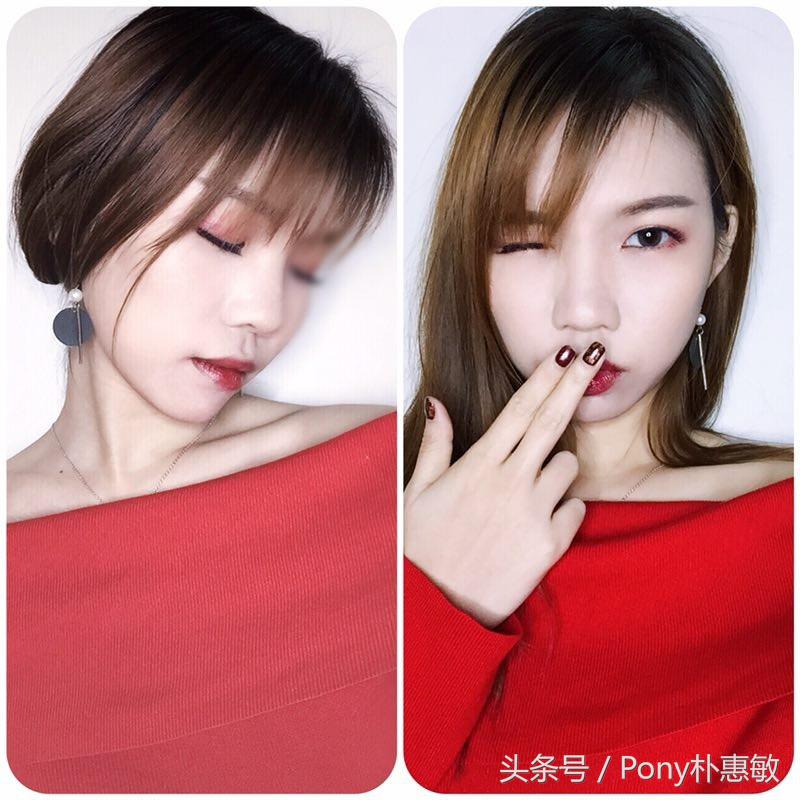 pony化妆师给路人化妆,pony教化妆软件