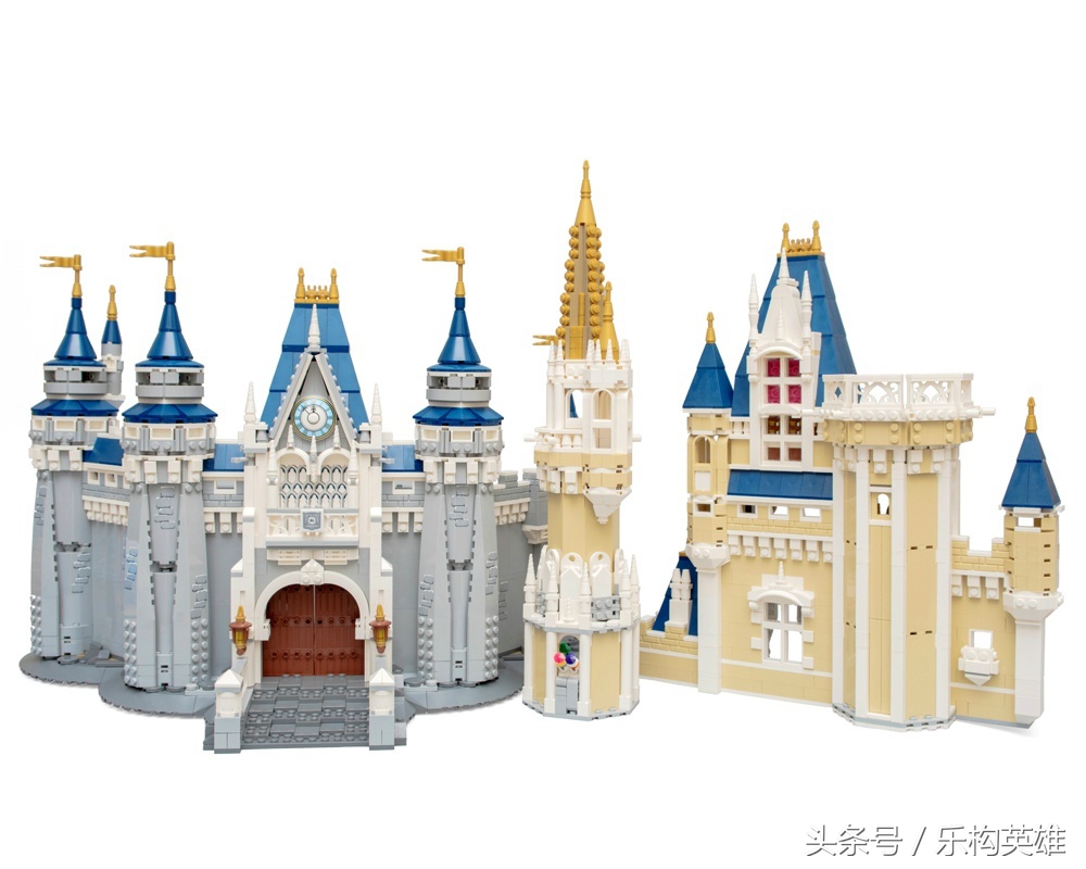 迪士尼乐高城堡对比,乐高新旧迪士尼城堡推荐
