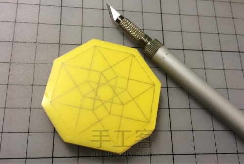 「橡皮章」线条练习作！刻一个帅气的线条章！