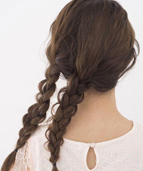 编发女生教程简单好看,简单又好看的编发教程赶紧试试吧