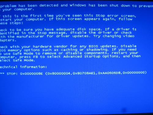 stop0x0000008e蓝屏,0x0000008e蓝屏解决方法