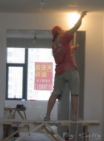 装修日志拼图,装修墙面腻子需要铲除吗