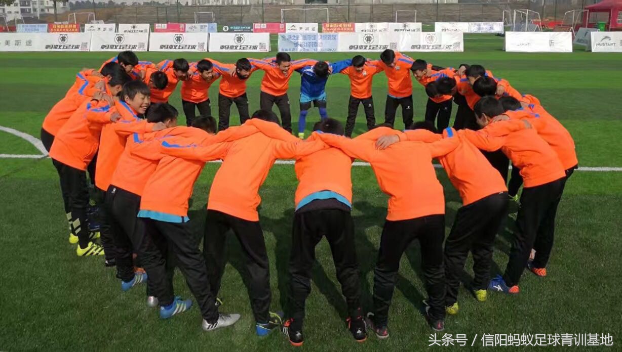 暑期足球培训营青训,信阳蚂蚁足球俱乐部青少年训练营