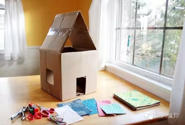 鞋盒改造成玩具,没用的鞋盒做玩具教程