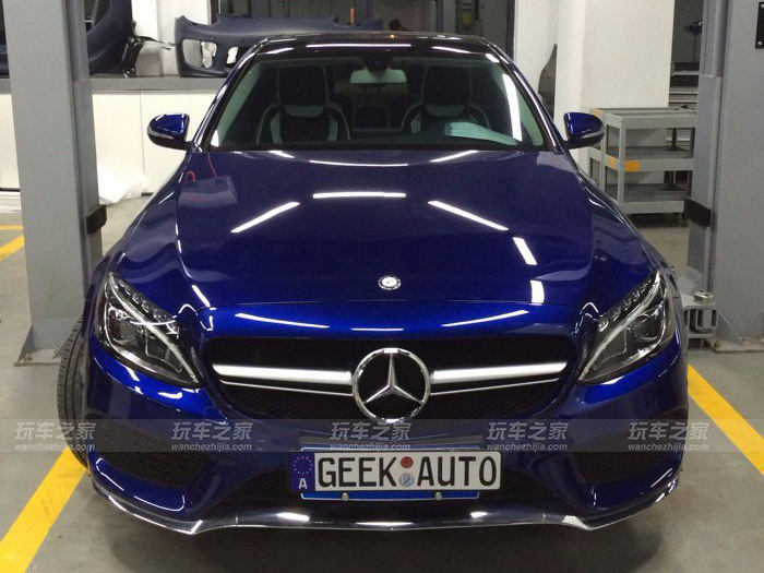 新款奔驰c200颜值,15款奔驰c200l改装前杠