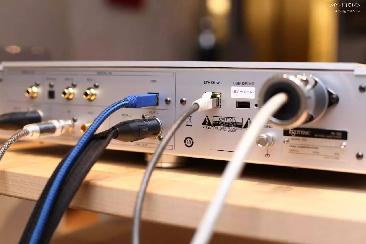 声音干净透明解析强:ESOTERICN-05网络*放播**器