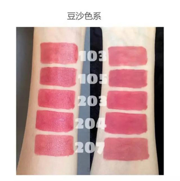 纪梵希唇膏小羊皮100号试色,纪梵希高定唇膏63号试色