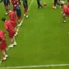 足球教学热身动作,足球教学热身意义