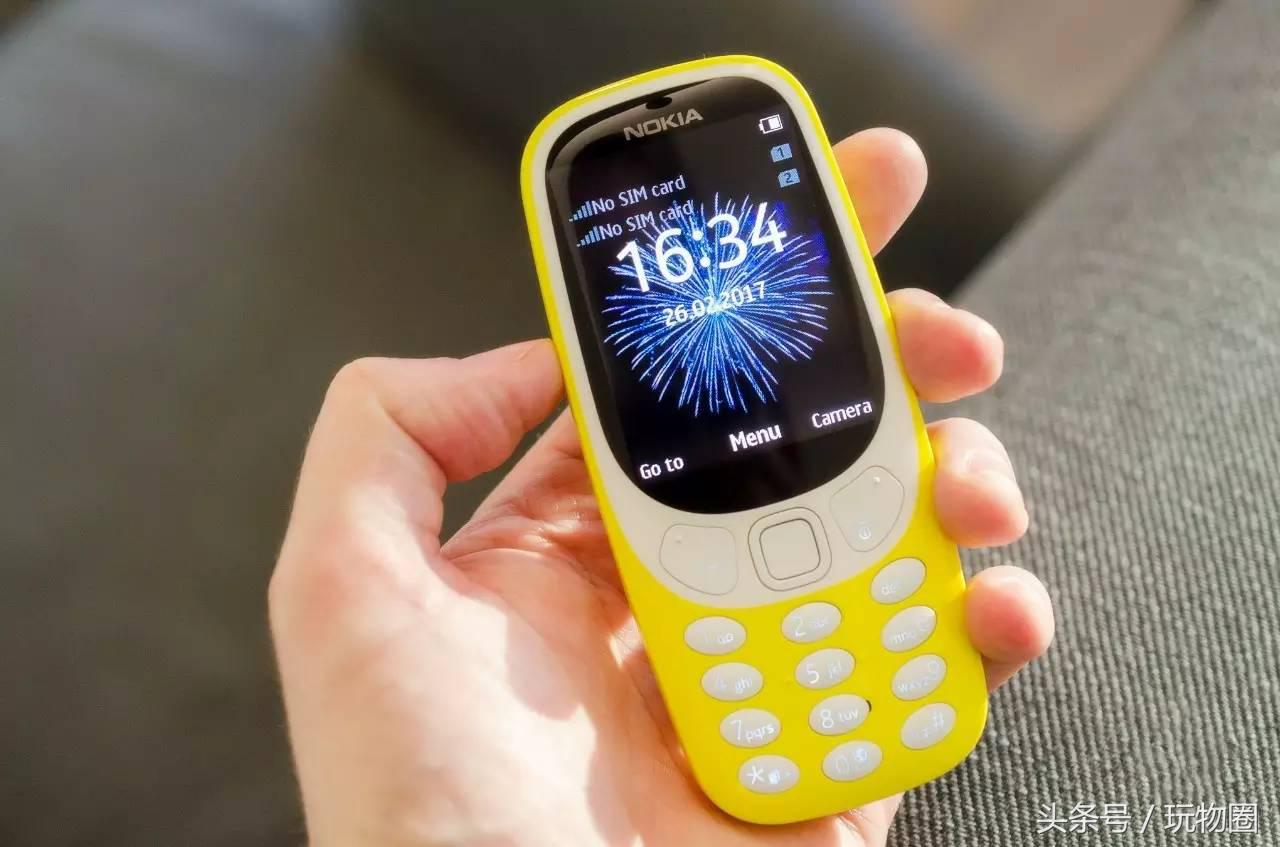 智能大潮中诺基亚勇推功能机3310，这份情怀还值得买单吗？