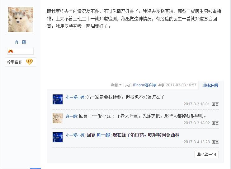 哈士奇身上长脓包,哈士奇豆豆被虫子咬了