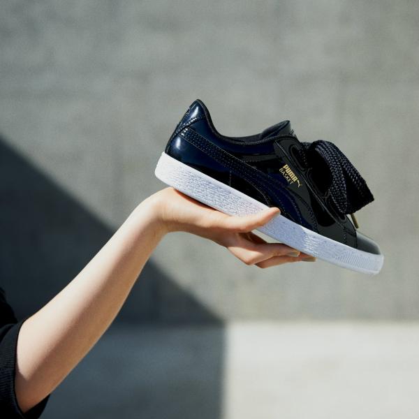 pumabasket蝴蝶结款,pumabasketheart黑色蝴蝶结