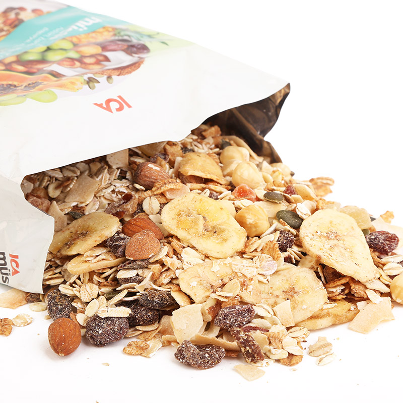 早餐麦片坚果水果,水果麦片搭配什么早餐