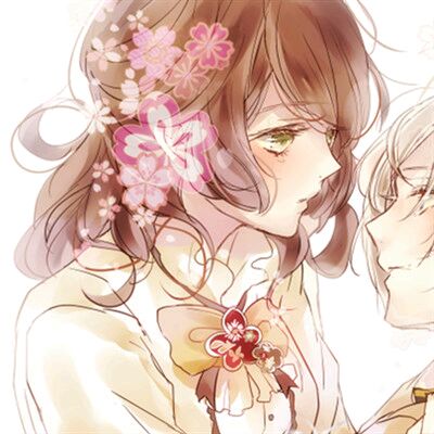 不明显的情侣头像动漫图自取,无水印情侣头像甜蜜双人图文