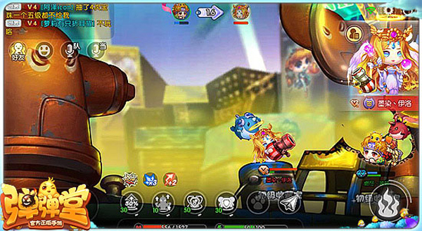 弹弹堂手游弹射教学,多人对战弹射弹弹堂手游介绍