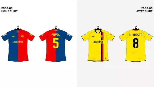 巴萨1617赛季球衣耐克,fcb与nike联名球衣