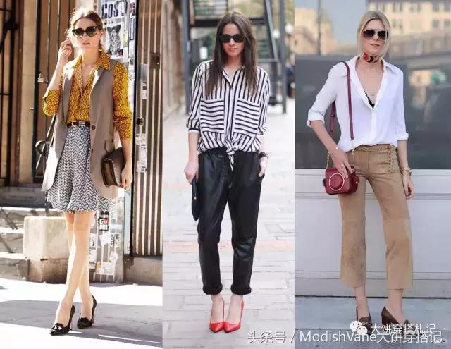 不同做工的衬衫,不同衬衫