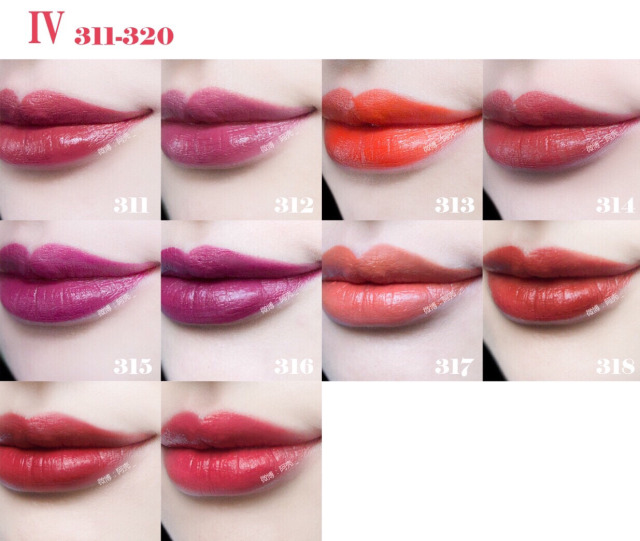 纪梵希高定香榭粉丝绒唇膏18试色,纪梵希小羊皮口红试色大全集