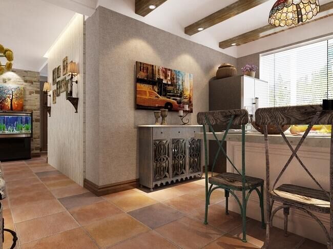 淄博绿城140平米,淄博绿城别墅院子装修