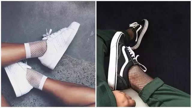 时下流行的渔网袜,渔网袜单品大全