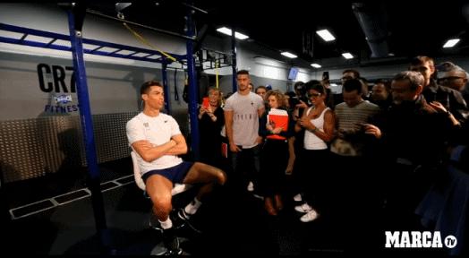 c罗健身房魔鬼训练,c罗健身房全过程