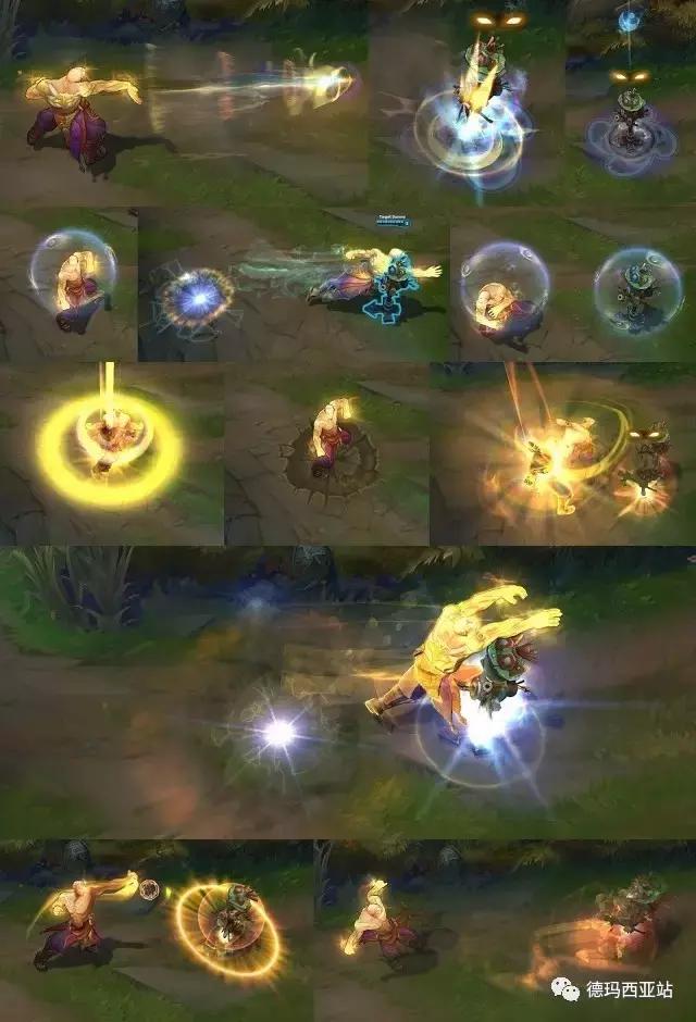 lol李青传统武僧皮肤,lol李青重做皮肤神拳