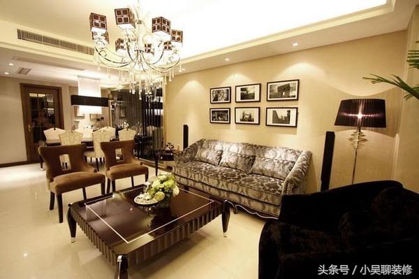 现代轻奢三居室装修图,现代简约装修80平方的三居室