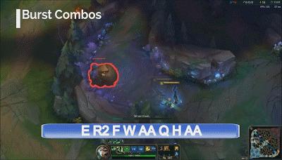 锐雯各种连招解析,锐雯最全60套连招技巧