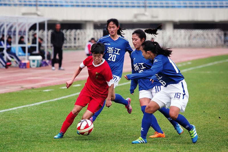 全运会女足预赛陕西1:0胜浙江